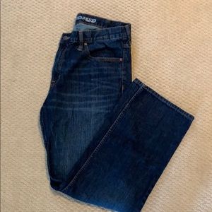 Men’s dark jeans